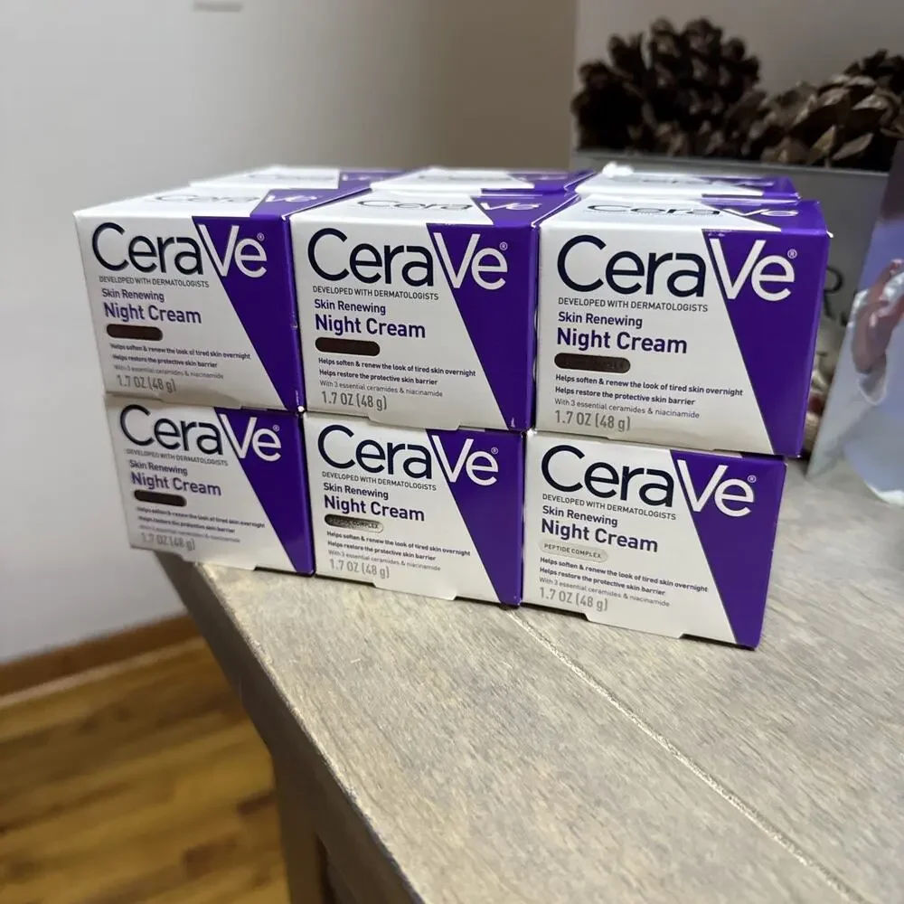 12 Pack CeraVe Skin Renewing Night Cream, Fragrance Free, 1.7 oz